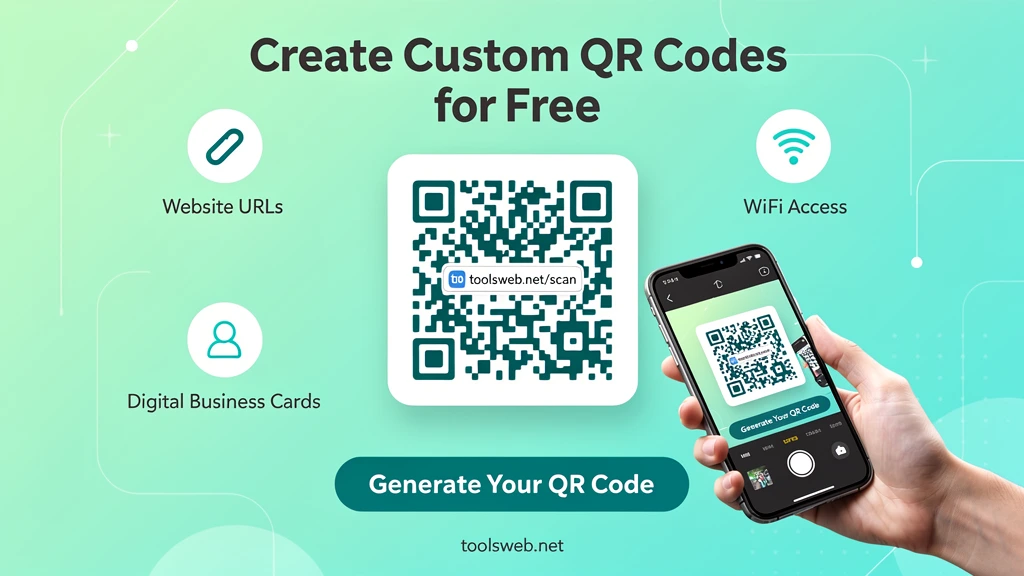 Create custom QR codes instantly